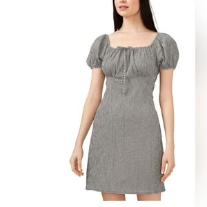 Riley Rae Square Neck Comfy Empire Waist Midi Dress Size Large NWOT